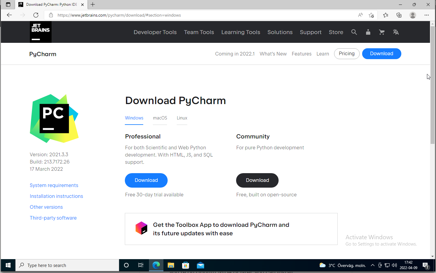 pycharm download